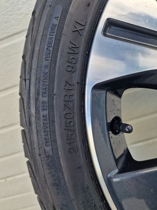 Set jante nissan  Qashqai  215/50 R17