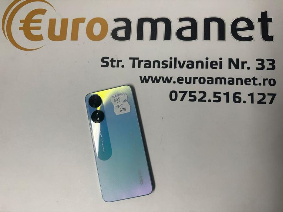 Oppo A78, 128GB, 8GB RAM -T-