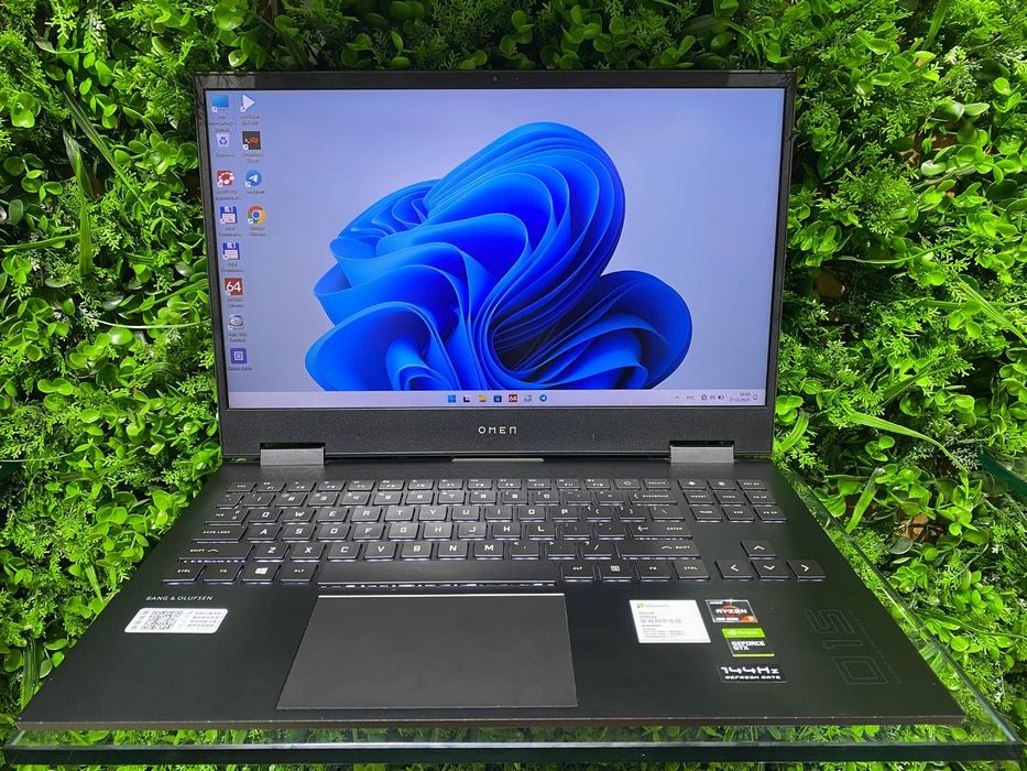 Hp omen ryzen 5-4600H DDR4 16/512 SSD M.2 NVME 3.0 GTX 1650-4