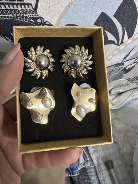 Серьги бижутерия новые