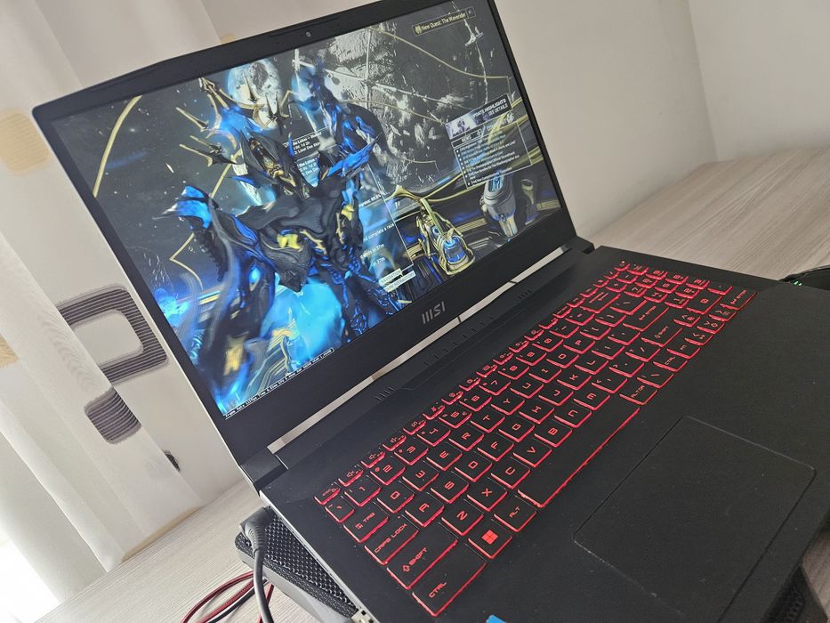 Laptop Gaming MSI Katana GF66 i5 Gen12 / RTX 3050 Ti / 16GB RAM + Cooler și Mouse