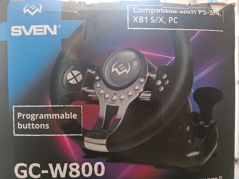 Игровой руль SVEN GC-W800