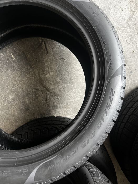4 anvelope iarna ca NOI 275/40/19 + 245/45/19 * , Bmw X3 , Seria 7 ,5 GT , Pirelli , DOT 2025 , 7.2 mm
