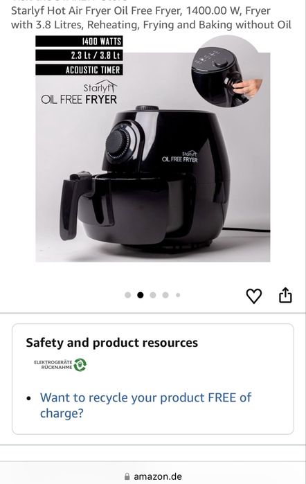 Airfryer Starlyf si Akita Noi!