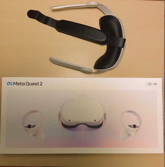 Ochelari  Meta Quest 2-128 gb + accesoriu de confort pentru cap
