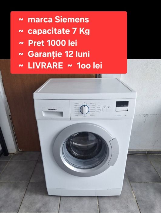 Masini de spalat rufe automate import Germania.