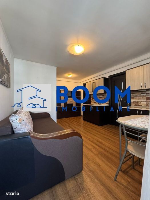Studio Mansarda | 28 Mp | Centrala Proprie | Complet Mobilata