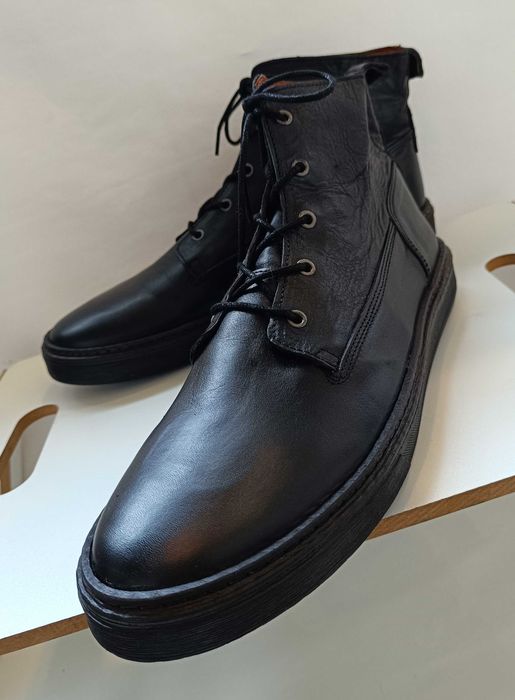 Ghete sport casual 44 premium Franco Geraldo Italy piele naturala