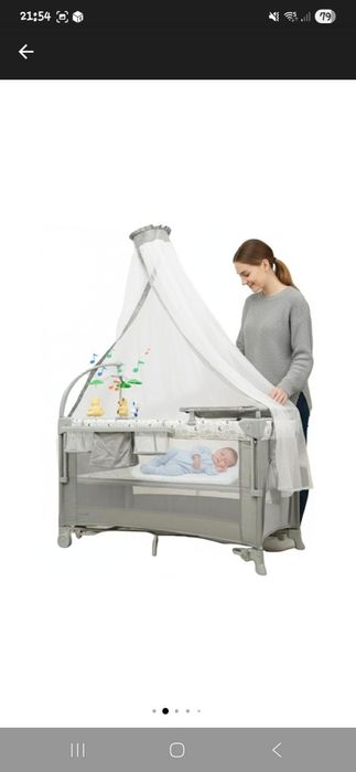 2 pătuțuri pliabile co-slepper