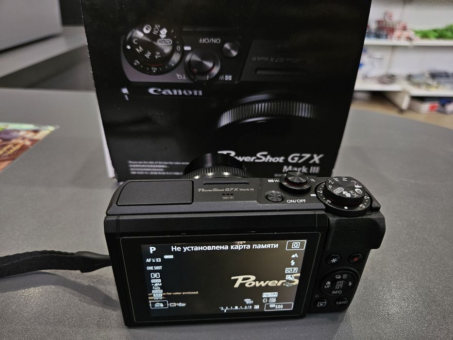Камера Canon PowerShot G7 X Mark III