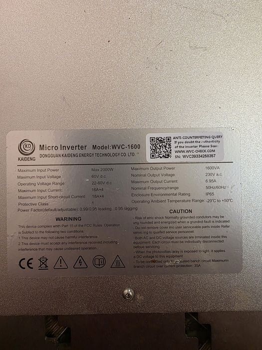 Micro inverter 2kw + growatt 3kw cititi anuntul