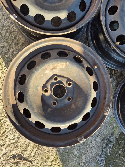 4бр стоманени джанти за фолксваген Ауди и сеат/ 6.5ж Х16/ ет 50/