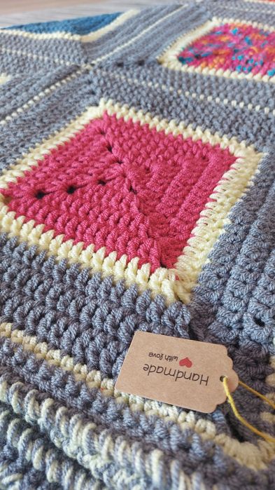 Плед ручной работы