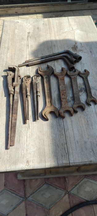 Ключи гаечные, торцовые, газовые