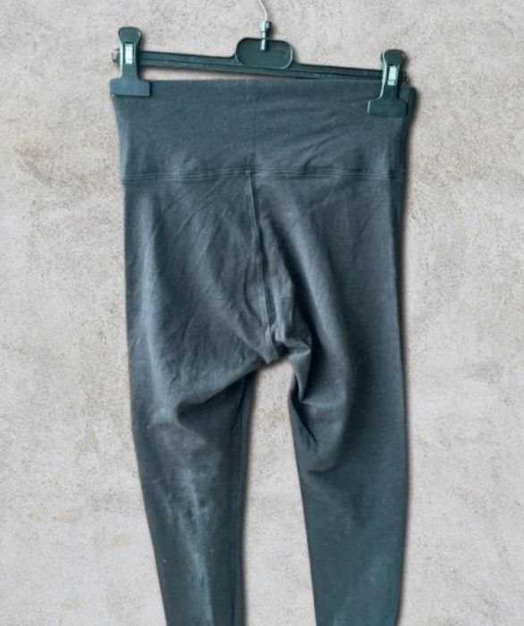 Colanți de trening Puma negri cu talie înaltă, talie XS