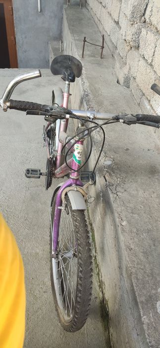 Велосипед на ходу