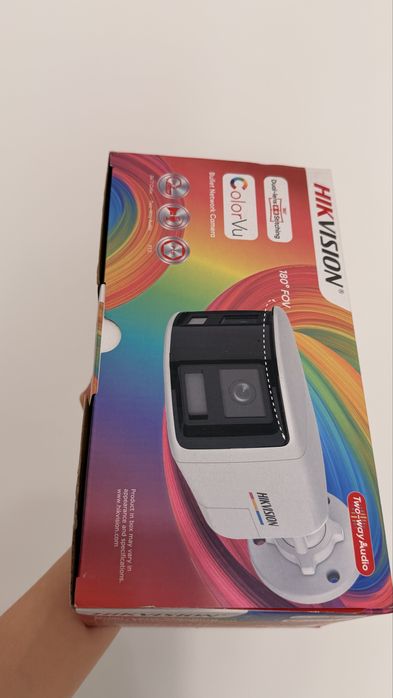 камера видеонаблюдения Hikvision ColorVu 180°