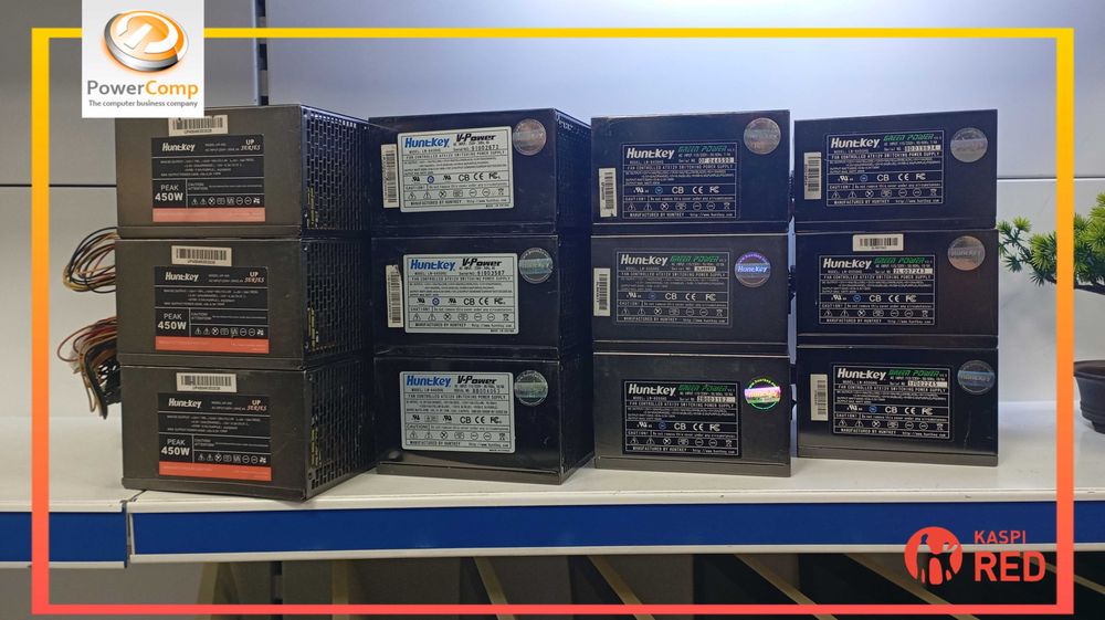Блоки питания HuntKey 400W-550W/В ассортименте