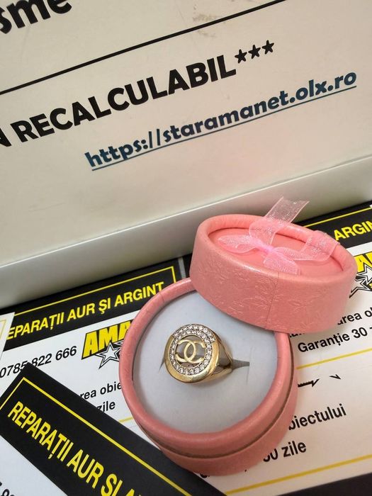 Inel aur 14k 2,82gr (cdc).