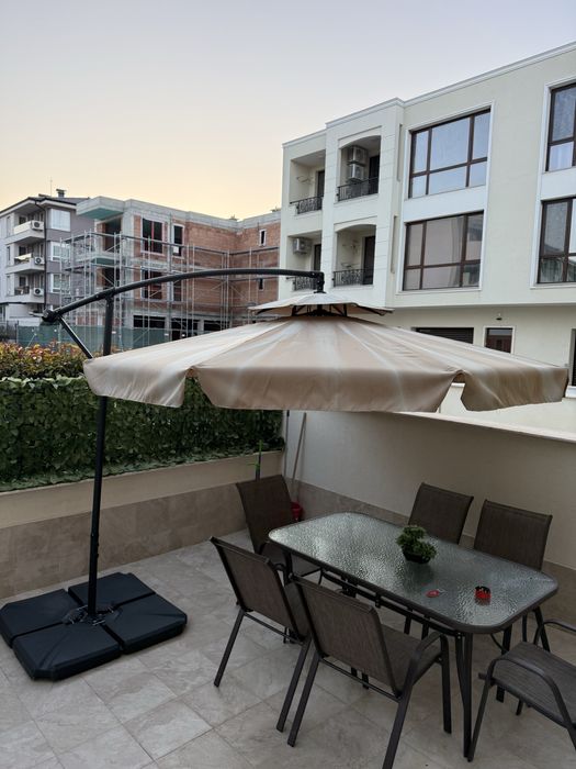 Висящ градински чадър