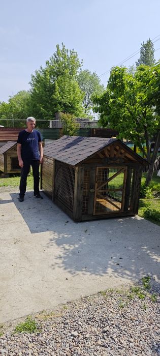 V.I.P Будка для собаки. Вольер* утепление, Эл подогрев