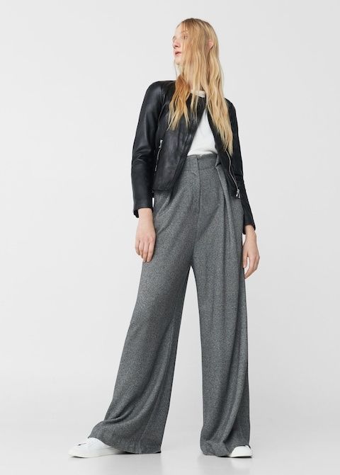 Кожено яке Mango