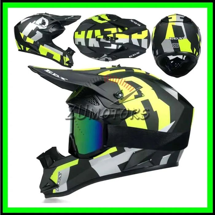 Casca Moto Atv Cross Enduro Downhill - EDX - M / L / XL