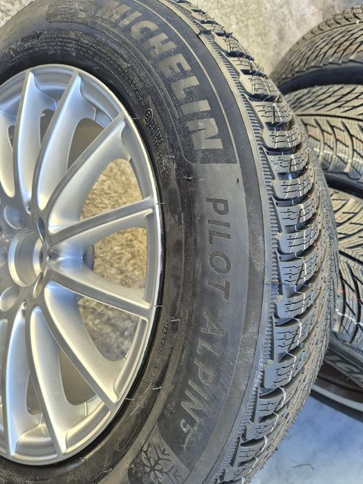 4бр зимни гуми мишелин алпин пилот 5 /2024г/  245-55-17/ нови
