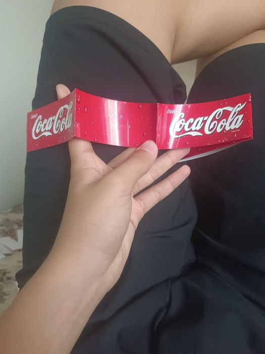 Coca cola наклейка,