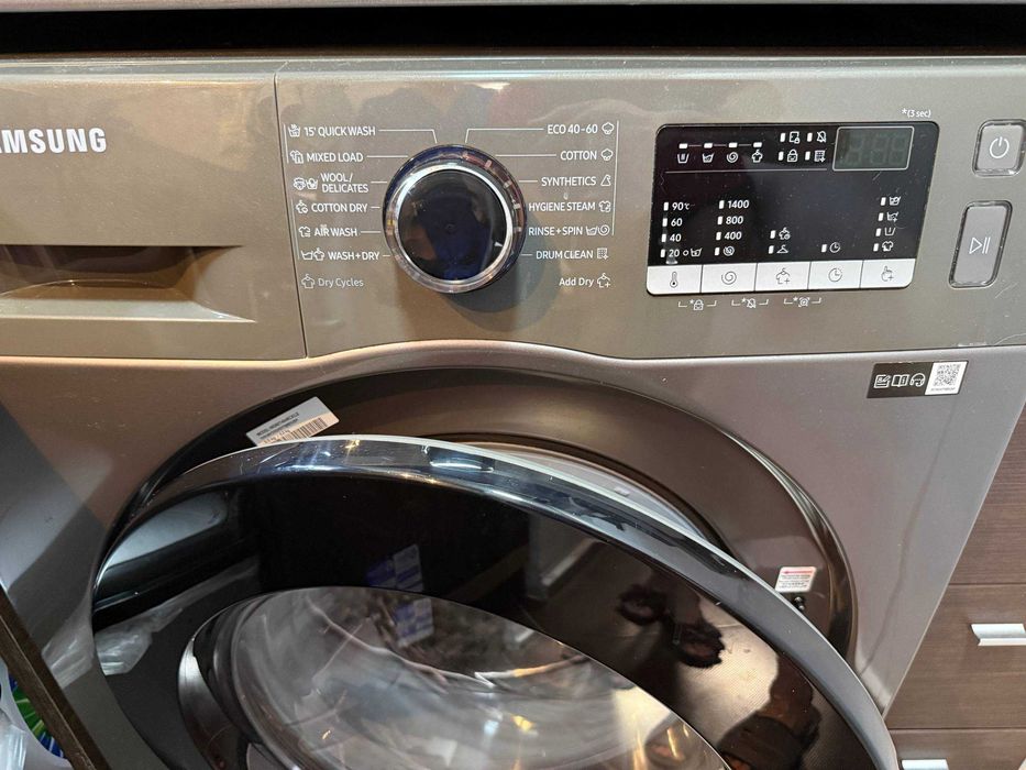 Пералня със сушилня Samsung WD80T4046CX/LE 8KG в перфектно състояние