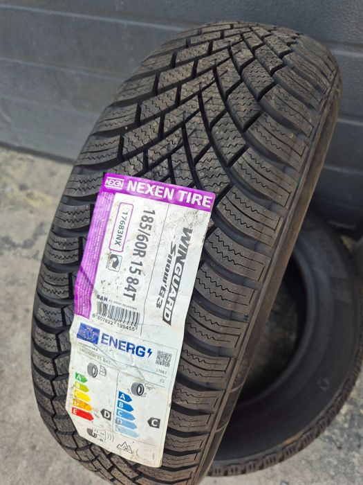 1 Anvelopa M+S IARNA - 185/60/15 84T - NEXEN WiGuard Snow'G3 - NOUA - DOT 2022 !
