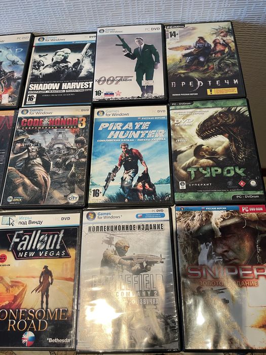 Игры на дисках для ПК