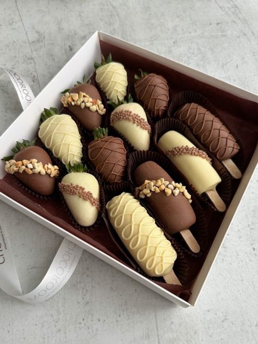 клубника в шоколаде