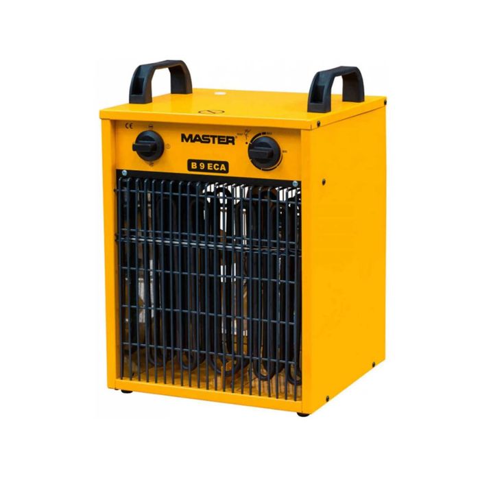 Aeroterma aer cald / rece, electrica, Master B 9 ECA, 2 trepte, 9 kW, IPX4, termostat, protectie la supraincalzire, 430 x 320 x 300 mm, 380 V