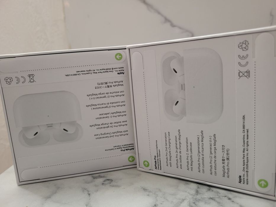 Apple AirPods Pro 2nd generation құлаққаптары ақ