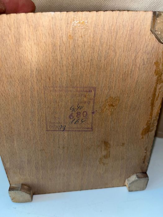 Дървена кутия за цигари от 80те години