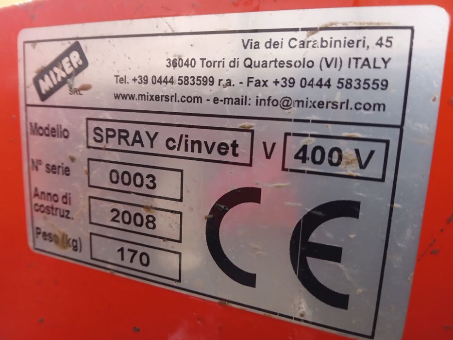 Mixer trifazic masina pompa de tencuit ca și noua