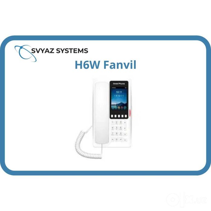 H6W Wi-Fi гостиничный IP телефон Fanvil