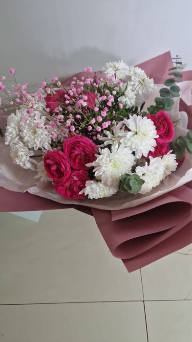 Цветы роза 3000тг