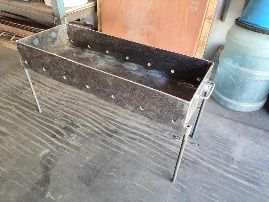 Мангал цельносваренный