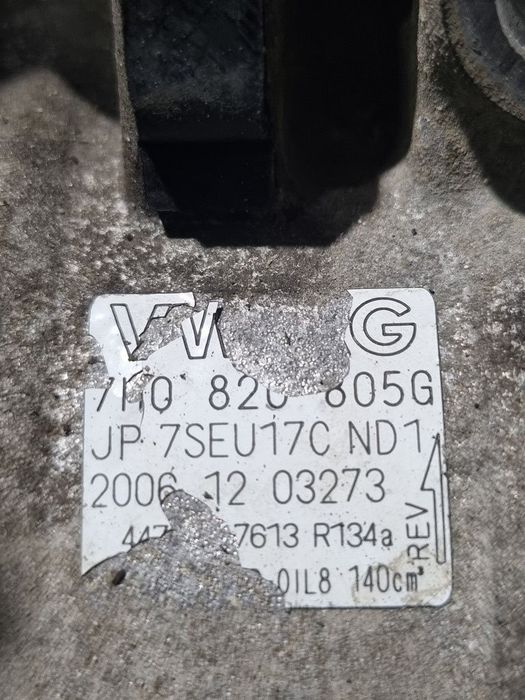 Compresor clima Volkswagen Touareg 7L facelift 2.5 2007 - 2011 174CP BPD BPE (1417) ...
