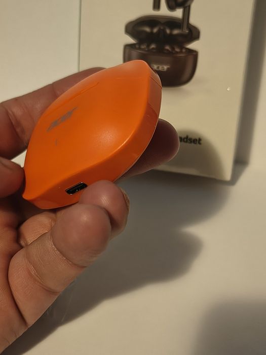 Căști Bluetooth True Wireless Acer Portocalii