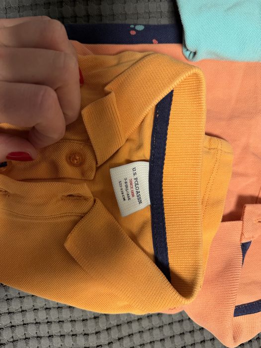 Детски поло тениски U.S. Polo Assn. – комплект 5 бр.
