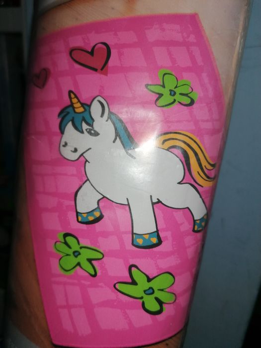 Covor roz cu unicorn  pentru copii Disney