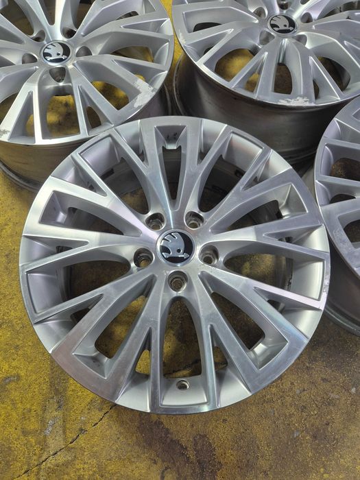 4 Jante Aliaj 5x112 17'' OEM Skoda Octavia Superb Karoq Kodiaq