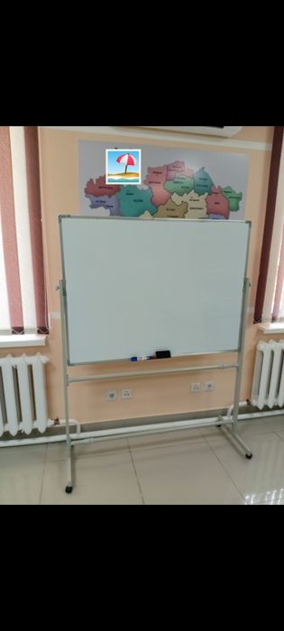 Маркерная доска  двусторонняя