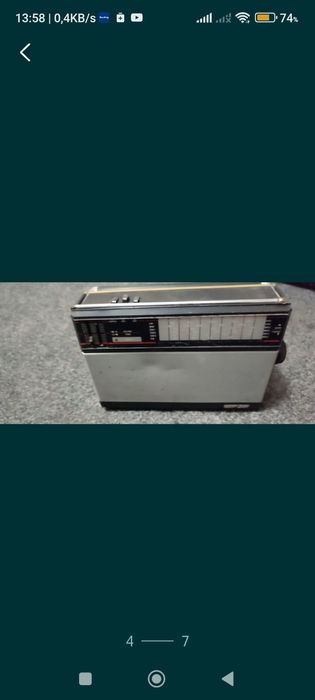 Aparat radio comunist Tehnoton Duo 1211