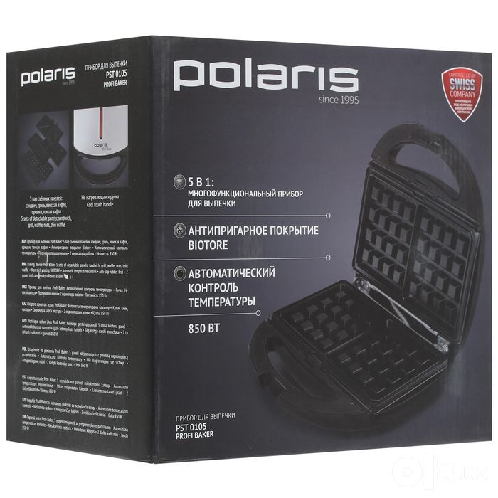 Сэндвичница Polaris PST 0105, 850 Вт