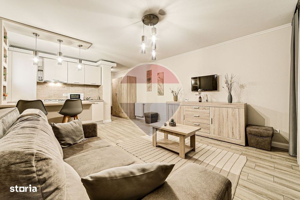 Apartament premium cu 1 cameră și terasă acoperită | Podgoria