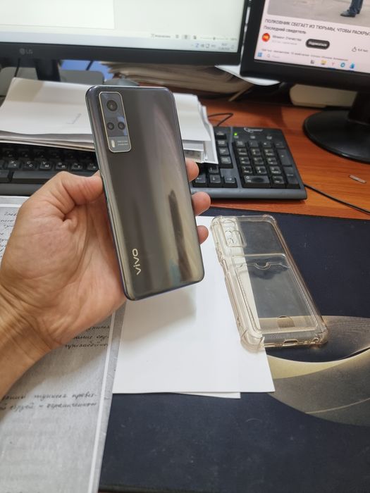 Vivo Y53s 8/128gb iwlawi zur aybi yuq tozza telefon uyaltirmaydi